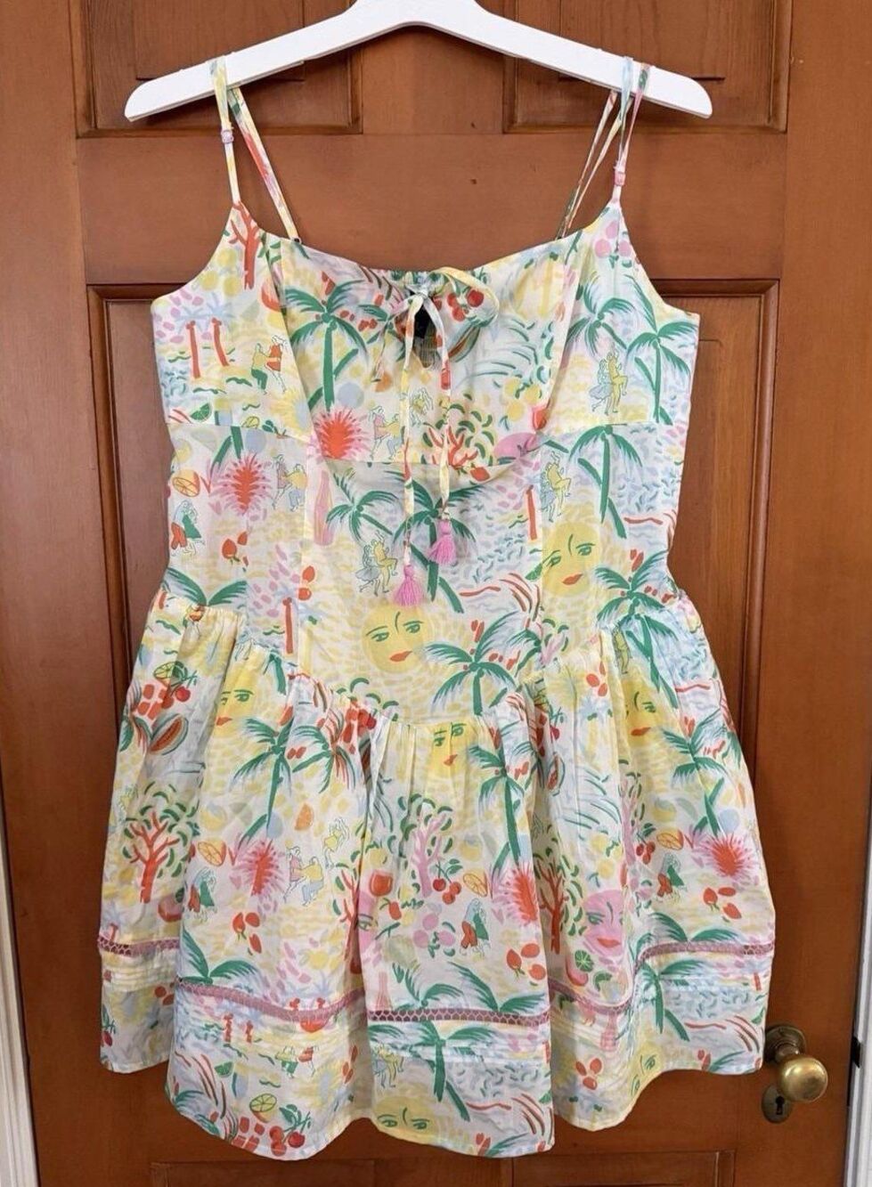 Roller Rabbit Floral Mini Dress | Size XL